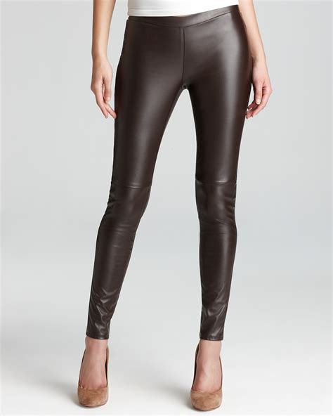 michael michael kors faux leather legging 